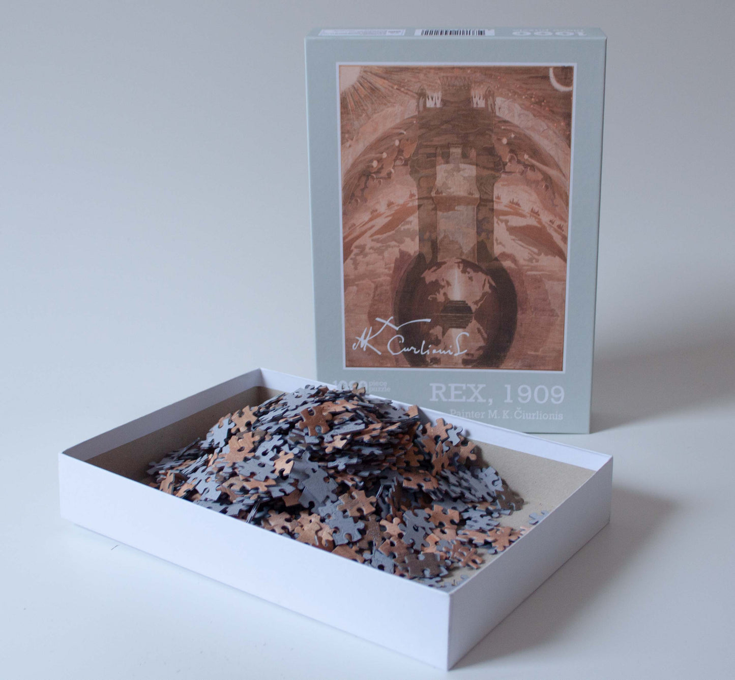 Dėlionė M.K.Čiurlionis, REX, 1909, 1000 detalių