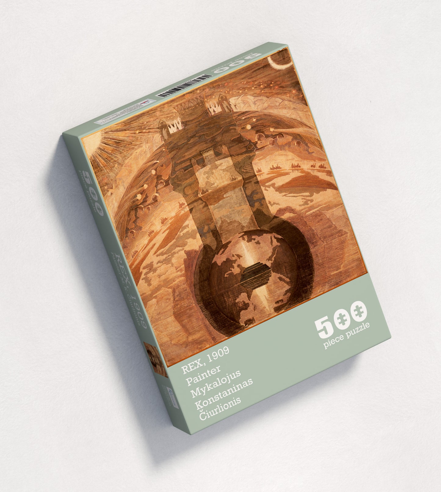 Dėlionė M.K.Čiurlionis, REX, 1909, 500 detalių