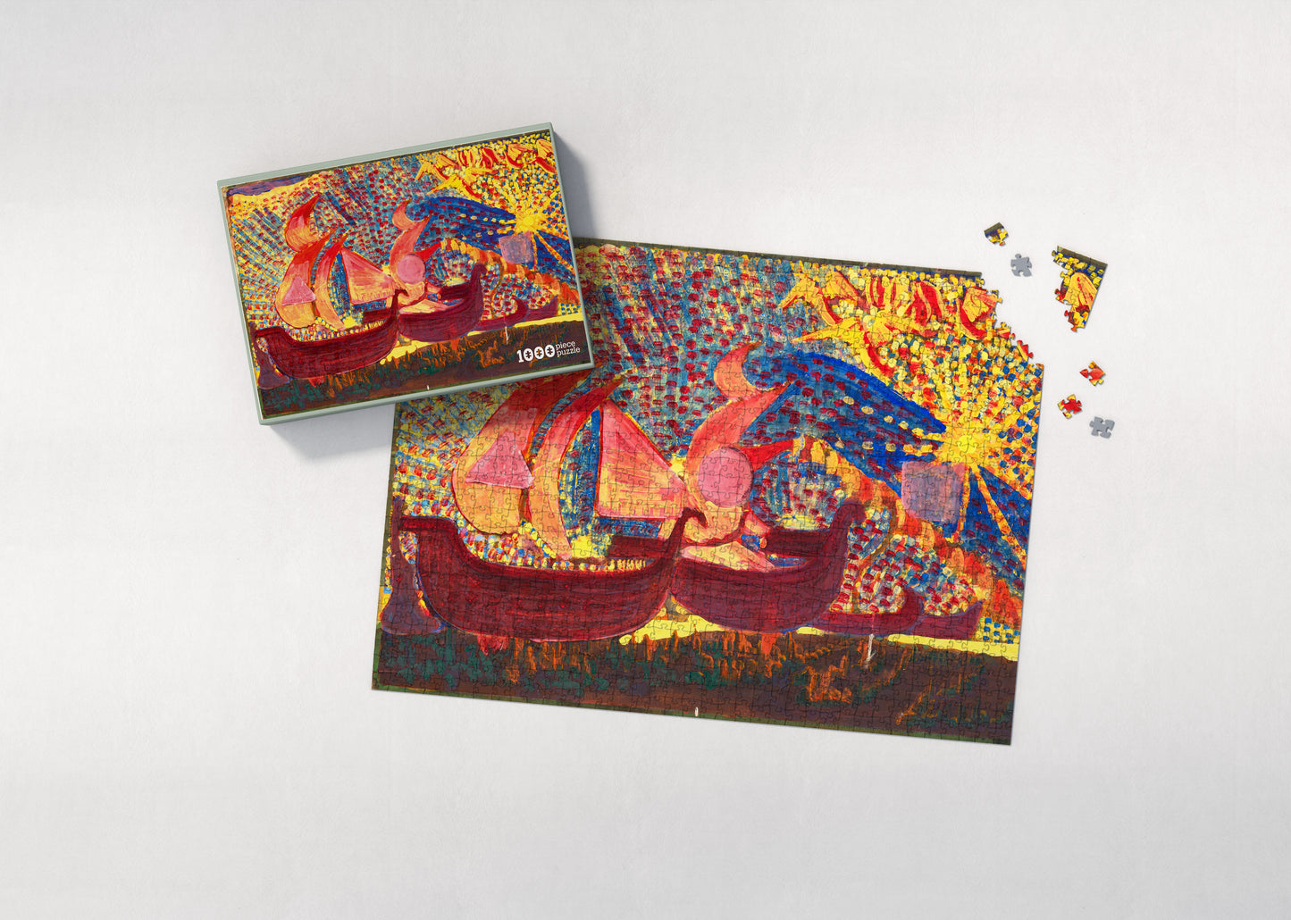 Jigsaw Puzzles MKČiurlionis, REX, 1909, 1000 piece