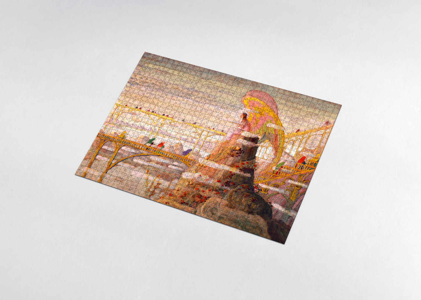 Dėlionė M.K.Čiurlionis, "Angelo preliudas", 1909, 1000 detalių