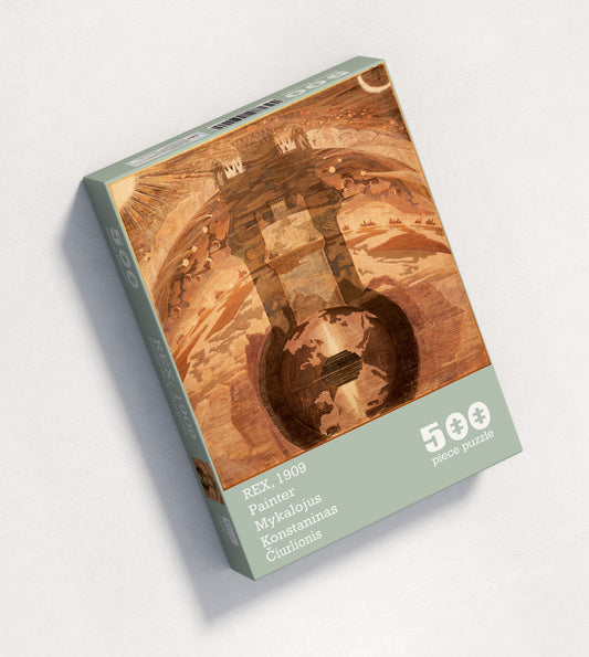 Jigsaw Puzzles MKČiurlionis, REX, 1909, 1000 piece 