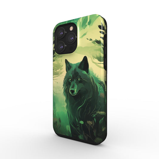 Mystic wolf Tough Phone Case